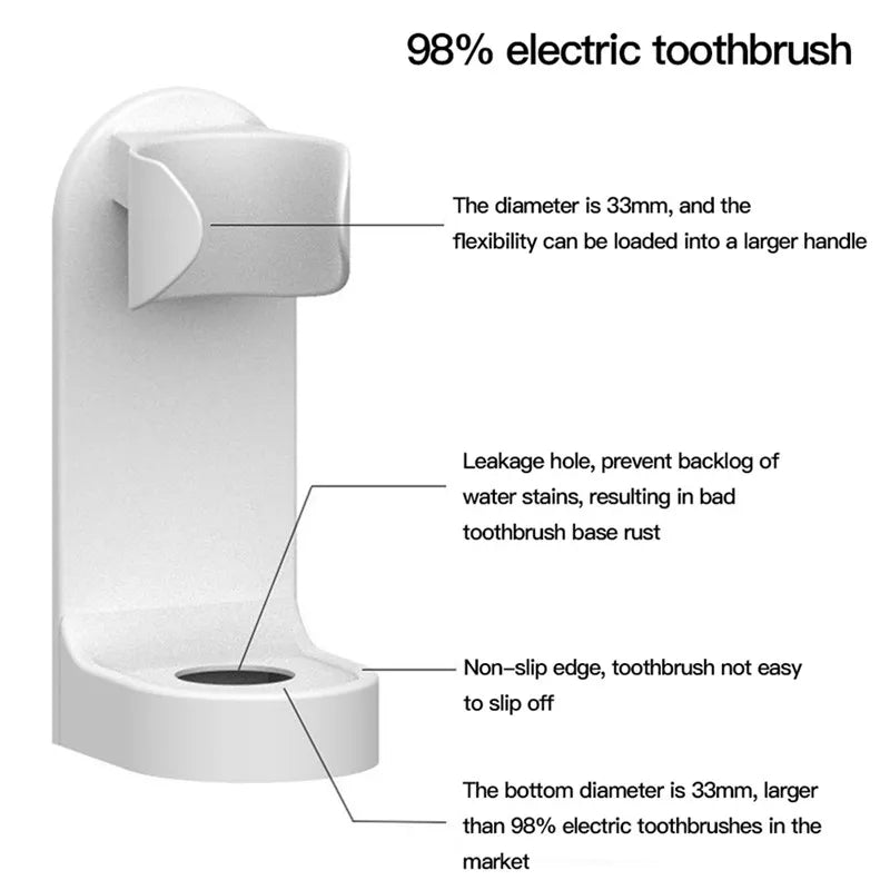 Toothbrush Stand Electric Wall-Mounted Holder