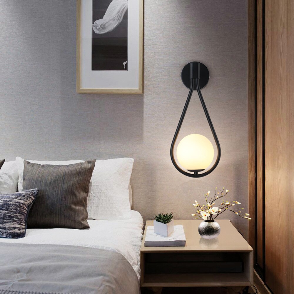 Copper Black Interior LED Wall lamp