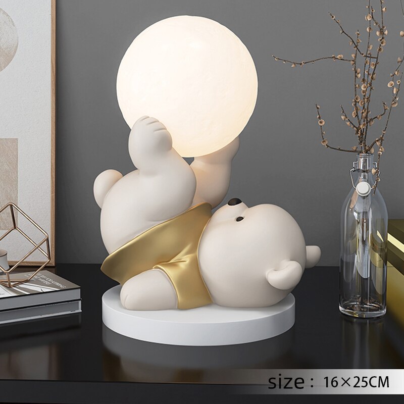 Home Decor Vitality Bear Statue Desktop