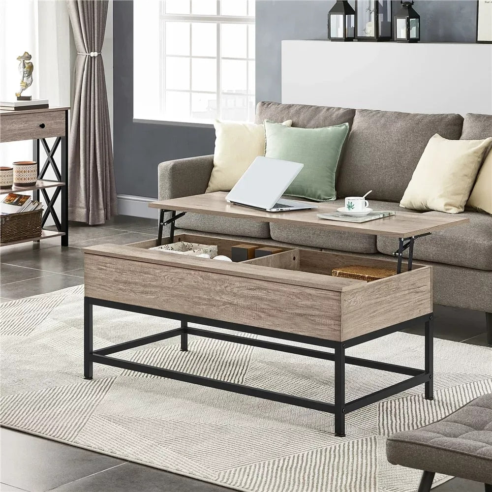 Farmhouse Split Lift Top Coffee Table