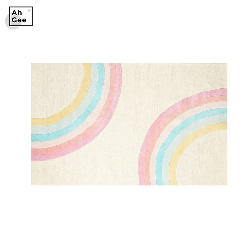 Rainbow Hairy Nursery Play Mat