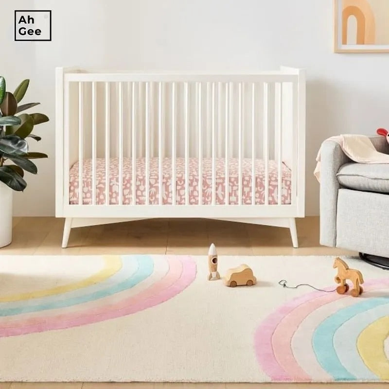 Rainbow Hairy Nursery Play Mat