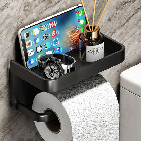 Toilet Paper Holder Wall-Mounted Paper Roll