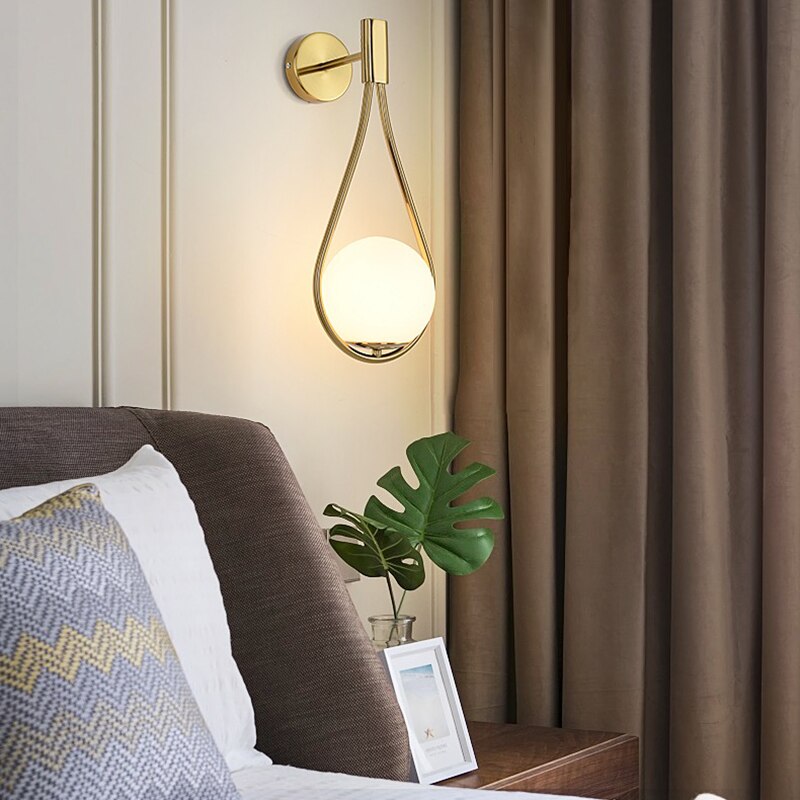 Copper Black Interior LED Wall lamp